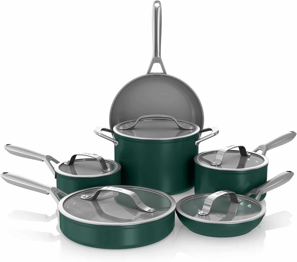 ninja-set set of pans and pots